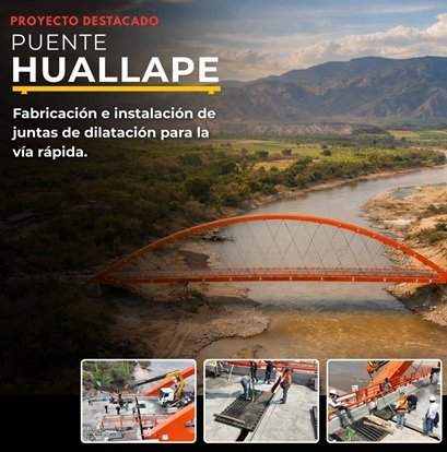 Obra Amflex - Instalación de Apoyos